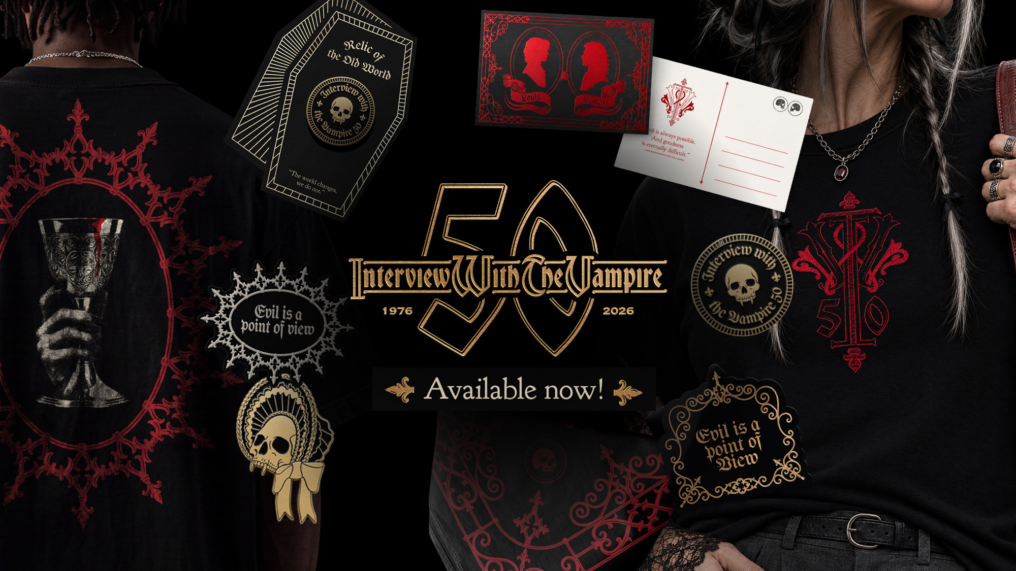 Anne Rice Interview with the Vampire 50th Anniversary Exclusive Talismans