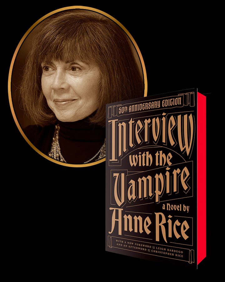 Anne Rice Interview with the Vampire 50th Anniversary Portrait